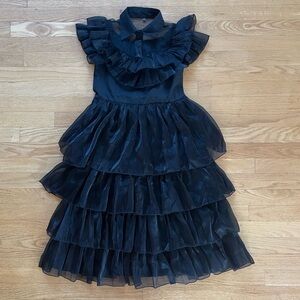 NWOT WEDNESDAY ADAMS Halloween Costume Dress